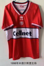 1998 Retro Middlesbrough Home 1:1 Quality Soccer Jersey