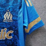 2011-2012 Marseille Away Blue 1:1 Retro Soccer Jersey