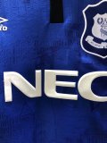 1994-1995 Everton Home 1:1 Quality Retro Soccer Jersey