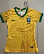 22/23 Brazil Yellow Women Fans 1:1 Quality Soccer Jersey