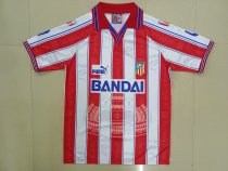 1996-1997 Retro Atletico Madrid Home 1:1 Quality Soccer Jersey
