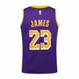 NBA Laker purple James No.23 1:1 Quality