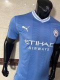 23/24 Manchester City Home Player Version 1:1 Quality Soccer Jersey