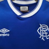1984-1987 Retro Rangers Home 1:1 Quality Soccer Jersey