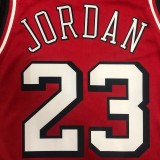 NBA Bulls Jordan #23 Red Top Quality Hot Pressing 1:1 Quality