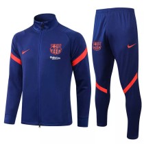 21/22 Barcelona Color blue Jacket Tracksuit 1:1 Quality Soccer Jersey