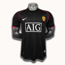 2007-2008 Manchester United 2rd away 1:1 Quality Retro Soccer Jersey