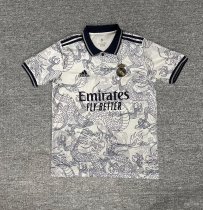 23/24 Real Madrid White Dragon Fans 1:1 Quality Soccer Jersey