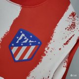 21/22 Atletico Madrid Home Fans 1:1 Quality Soccer Jersey
