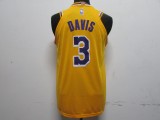NBA New Laker 3 Davis yellow 1:1 Quality