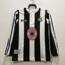 1995-1997 Newcastle Home Long Sleeve Fans 1:1 Quality Retro Soccer Jersey