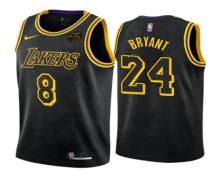 NBA Lakers Kobe to the Lakers 8 / 24 black city 3 1:1 Quality