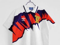 1991-1993 Scotland Away 1:1 Quality Retro Soccer Jersey