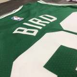 NBA Celtics Retro Green 33 Larry Bird with chip 1:1 Quality