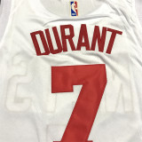 22/23 Nets Durant #7 White 1:1 Quality Retro NBA Jersey
