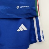 2023 Italy Home 1:1 Quality Kids Soccer Jersey