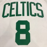 NBA Celtics retro white (No.8 Anthony Walker) with chip 1:1 Quality