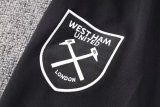 22/23 West Ham United Training Suit Black 1:1 Quality Training