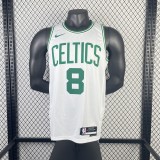 2023 NBA Celtics White PORZINGIS#8 Men Jersey Top Quality Hot Pressing Number And Name