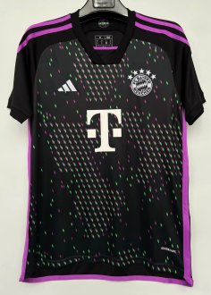 23/24 Bayern Munich Away Black Fans 1:1 Quality Soccer Jersey