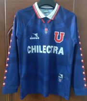 1996 Retro Universidad De Chile Home Fans long sleeve 1:1 Quality Soccer Jersey
