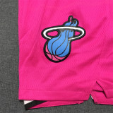 19/20 Heat Pink Earned Edition 1:1 Quality NBA Pants