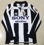 1997-1998 Retro Juventus Home Long Sleeve 1:1 Quality Soccer Jersey