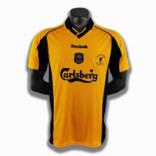 2000-2001 Liverpool Away 1:1 Quality Retro Soccer Jersey
