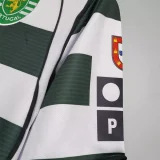 2001-2003 Retro Sporting Lisbon Home 1:1 Quality Soccer Jersey