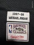 1997-1998 NBA Bull #23 JORDAN BLACK CLASSIC souvenir top mesh 1:1 Quality