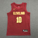 22-23 Cleveland Cavaliers CARLAND #10 Red 1:1 Quality NBA Jersey