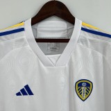 23/24 Leeds United Home Fans 1:1 Quality Soccer Jersey