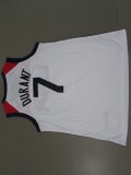 2021 Olympic version USA No. 7 Durant white 1:1 Quality