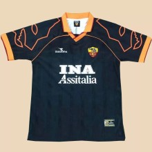 1999-2000 Roma Away 1:1 Retro Soccer Jersey