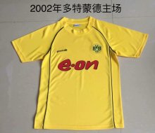 2002 Dortmund Home 1:1 Quality Retro Soccer Jersey