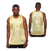 NBA Bull 23 Jordan Gold Limited Edition 1:1 Quality