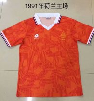 1991 Netherlands Home 1:1 Quality Retro Soccer Jersey