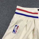 17/18 NBA 76ers Beige City Edition 1:1 Quality NBA Pants