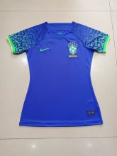 22/23 Brazil Away Women Fans 1:1 Quality Soccer Jersey