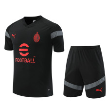 22/23 AC Milan Training Kit Black 1:1 Quality Training Jersey