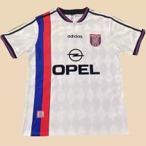 1995-1996 Bayern Munich Away Fans 1:1 Retro Soccer Jersey