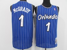 NBA Magic #1 McGrady Retro blue 1:1 Quality