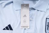 22/23 Spain Polo Shirt White 1:1 Quality Soccer Jersey