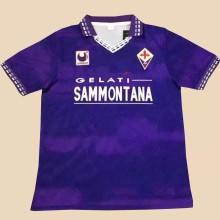 1994-1995 Fiorentina Home Fans 1:1 Retro Soccer Jersey