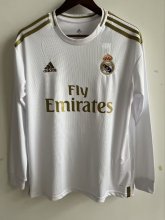 2019/2020 Real Madrid Home Long Sleeves 1:1 Quality Retro Jersey