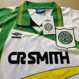 1994-1995 Celtic Away Long Sleeve 1:1 Retro Soccer Jersey