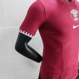 22/23 Qatar Home Player 1:1 Quality Soccer Jersey