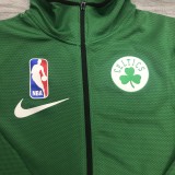 NBA Celtic team warm-up training appearance hooded zipper jacket with chip 1:1 Quality