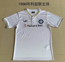 1998 Leeds United Home 1:1 Quality Retro Soccer Jersey