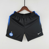 22/23 Inter Milan Home Black Shorts